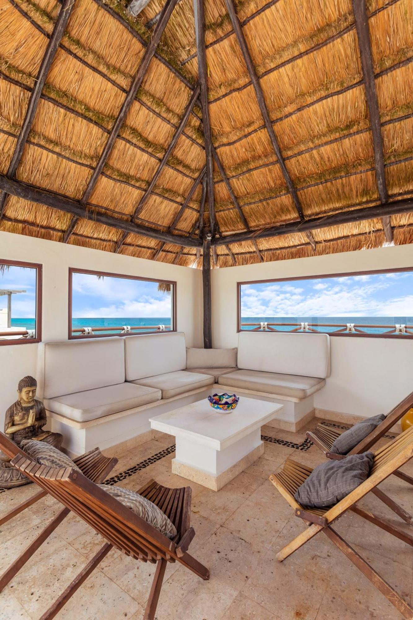 Casa Javi- Ocean Front Located Mid Isla Mujeres Villa Eksteriør bilde